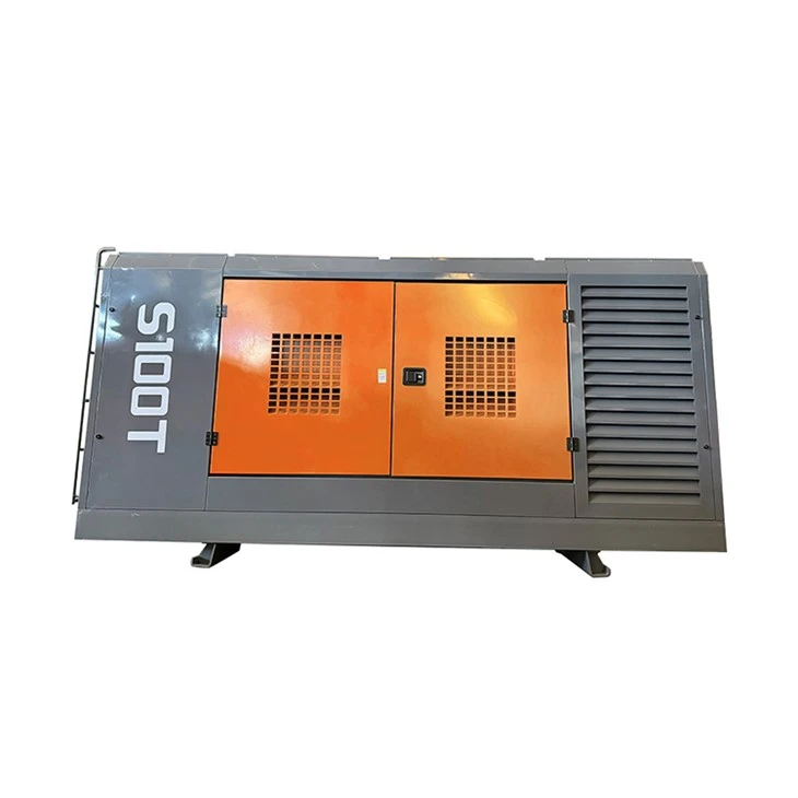 Diesel Cav Mounted Ntsia Hlau Cua Compressor Rau Dej Zoo Mining