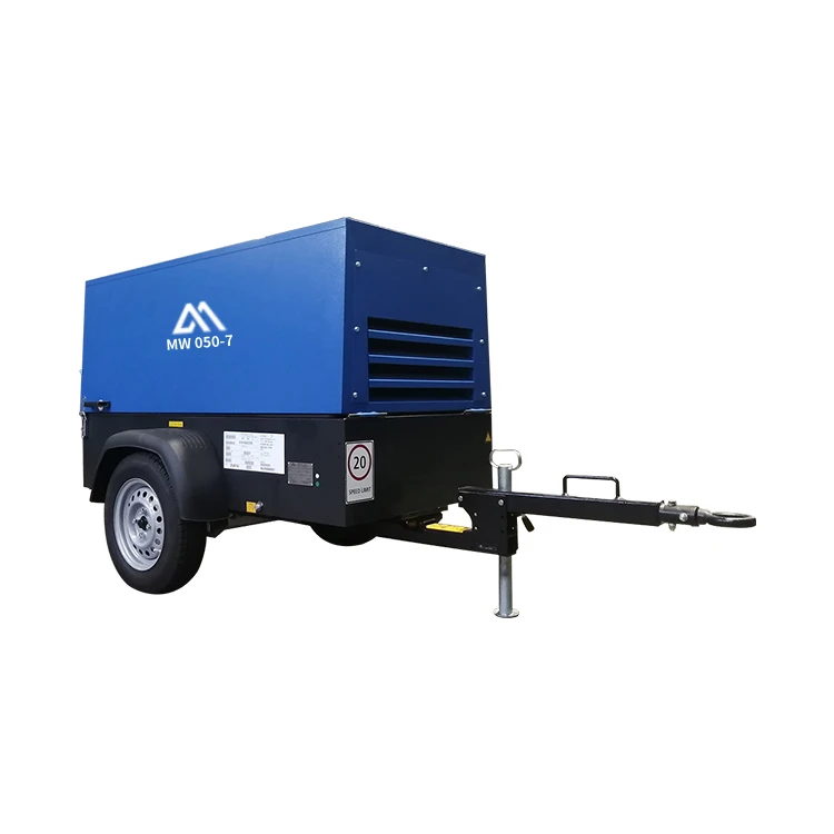Diesel Mobile Ntsia Hlau Cua Compressor