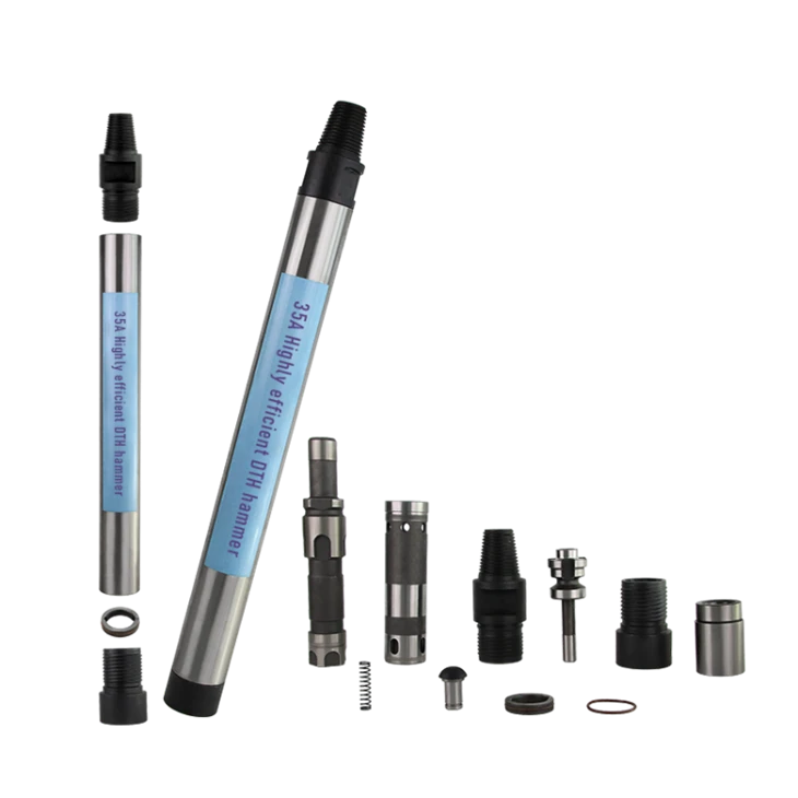 High-pressure DTH Rauj DHD Series Rau Pob Zeb Laum