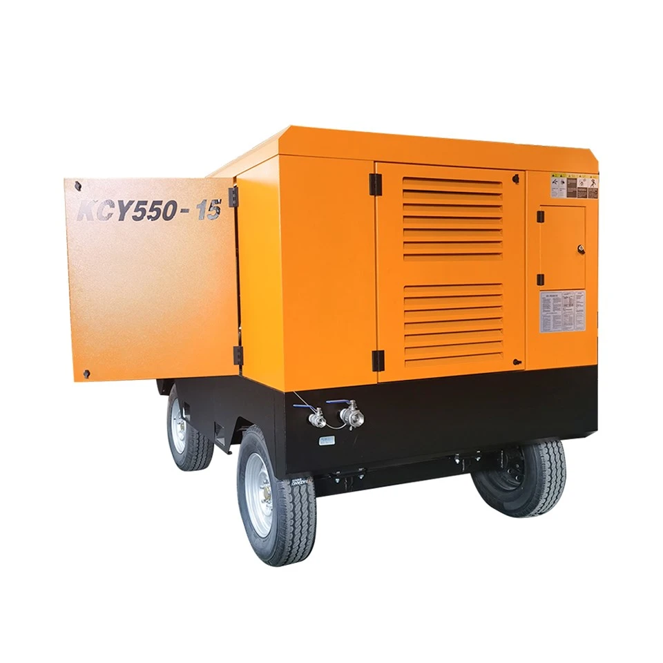 Portable Diesel Ntsia Hlau Ntsia Hlau Cua Compressors