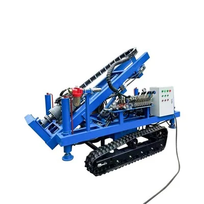 180M Portable Diesel Hydraulic Rotary Dej Drilling Rig