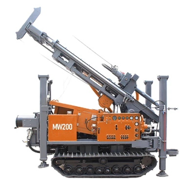 200m Crawler Rotary Dej Drilling Rig